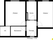 BEFRISTET VERMIETET I FREIER MIETZINS I ca. 46m2...