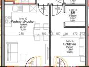 Befristet vermietete 2 Zimmer Wohnung mit Balkon in Graz...