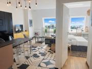 Bel appartement, quartier impérial, vue mer et golf