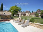 Bel ensemble en pierre, piscine 250m² Bergerac