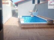 Belíssima Casa Nova com psicina, 3 dormitórios à venda,...