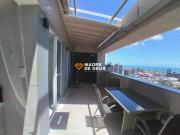 Apartamento duplex com vista mar | andar alto |...