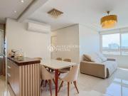 Belissimo apartamento mobiliado com porteira fechada