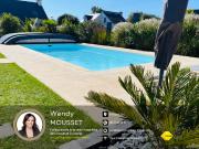 Belle maison contemporaine avec piscine à 200m de la plage