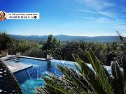 Belle villa avec vue panoramique imprenable au calme absolu