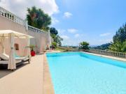 Belle villa provençale avec terrasse et piscine vue mer–...