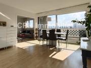 Belle vue panoramique sur la vallée de la Seine