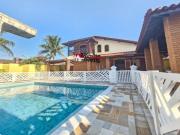 Belo Sobrado Com Piscina E Jardim Próximo Ao Mar Em...