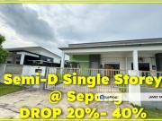 [BELOW MARKET 94K] Single Storey Semi D @ Taman Dataran...