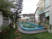 Below MV Desa Indah Double Storey Corner House with...