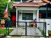 Below MV Single Storey Terrace Taman Saga Ampang for SALE