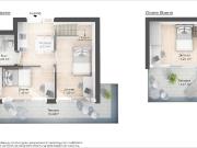 Besondere Dachgeschoss Maisonette mit drei Zimmern und...