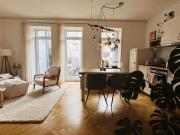 Besser wohnen am Rennweg! 2 Zi. Altbau Whg. im Boho Stil...