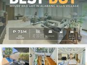 BEST BUY House and Lot in Alabang Hills Village, Brgy....