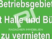 Betriebsobjekt mit Halle und Büro zu VERMIETEN