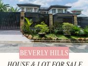 BEVERLY HILLS SUBDIVISION HOUSE AND LOT FOR SALE