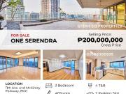 BGC Special Garden 3 Bedroom at One Serendra, Bonifacio...