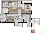 Bigorrilho Apart. Alto Padrão Novo 3 suites 132 m²...