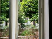 bilocale con giardino in borgo crimea