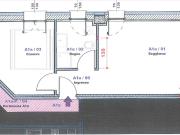 Bilocale con terrazzo a Alassio