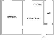 Bilocale in vendita a Milano, Certosa