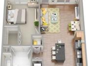 BILOCALE IN ZONA LA RUSTICA / TERRAZZO