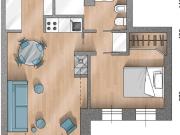 BILOCALE RISTRUTTURATO con GIARDINO METRO C