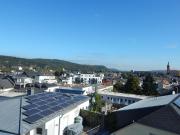 Blick über die Stadt Altersgerechte helle...
