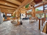 Blockhaus im kanadischen Cottage Stil