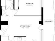 Bloor Yonge Tower 1 Bedroom Apartment for Rent at 60...