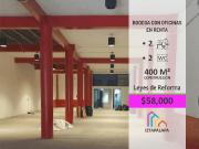 BODEGA CON OFICINAS EN RENTA