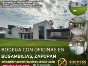 Bodega con Oficinas en Renta – Bugambilias, Zapopan