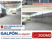 Bodega en Alquiler, Quevedo