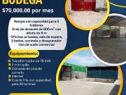 Bodega en Renta – Colonia Palo Chino Bodega en Renta – Colonia Palo Chino