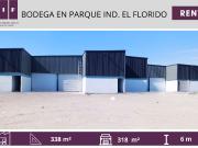 BODEGA EN RENTA EN PARQUE INDUSTRIAL EL FLORIDO, TIJUANA...