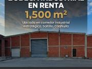 Bodega en Renta. Sobre blvd industrial