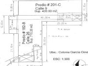 Bodega en venta de 1,150m2 en la Garcia Gineres