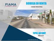 BODEGA EN VENTA EN COL. CD INDUSTRIAL SOBRE AV....