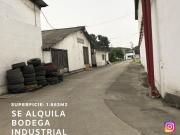 BODEGA INDUSTRIAL EN ALQUILER 1863.75 VÍA DAULE