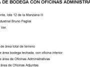 Bodega Industrial en renta en Calle Oriente Cd....