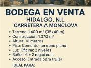 Bodega industrial en venta en Zaragoza, Hidalgo, Nuevo León