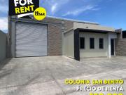Bodega nueva en renta en Colonia San Benito sobre...