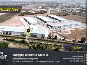 Bodegas Clase A en Renta en Parque Industrial Aeropuerto