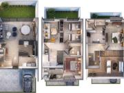 Casa en Venta en Zoi Santa Anita 3 Niveles, Roof con...