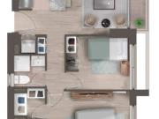 BONO PIE, DEPTOS NUEVOS 2D+2B, ESTACION CENTRAL