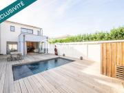 Bordeaux cauderan, maison contemporaine, 3 ch, piscine,...