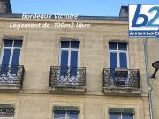 Bordeaux Victoire:Appartement de 120m2 Libre!