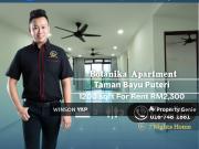 Botanika Apartment Tmn Bayu Puteri Partially Furnished...