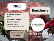 Boucherie avec équipement complet 336 000 € de CA...