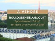 BOULOGNE BILLANCOURT STUDIO AVEC GRANDES TERRASSES ET...